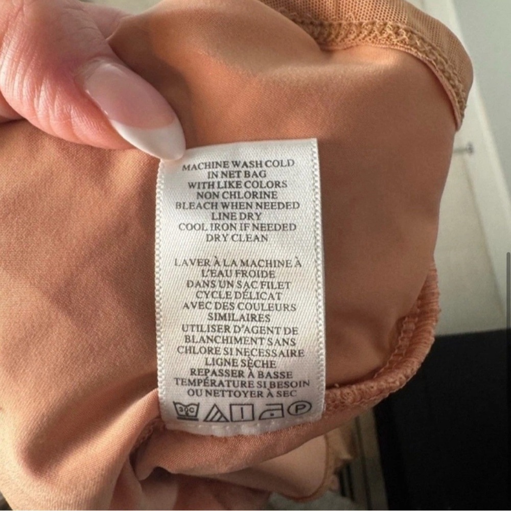 A.L.C Jackie Ruched Tulle Jersey Long Sleeve Top /SMALL - Picture 10 of 11